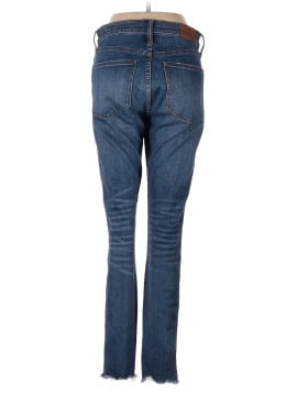 Madewell 9" High-Rise Skinny Jeans in Allegra Wash: Rip and Repair Edition (view 2)