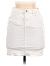 J Brand Solid White Denim Skirt 23 Waist - photo 1