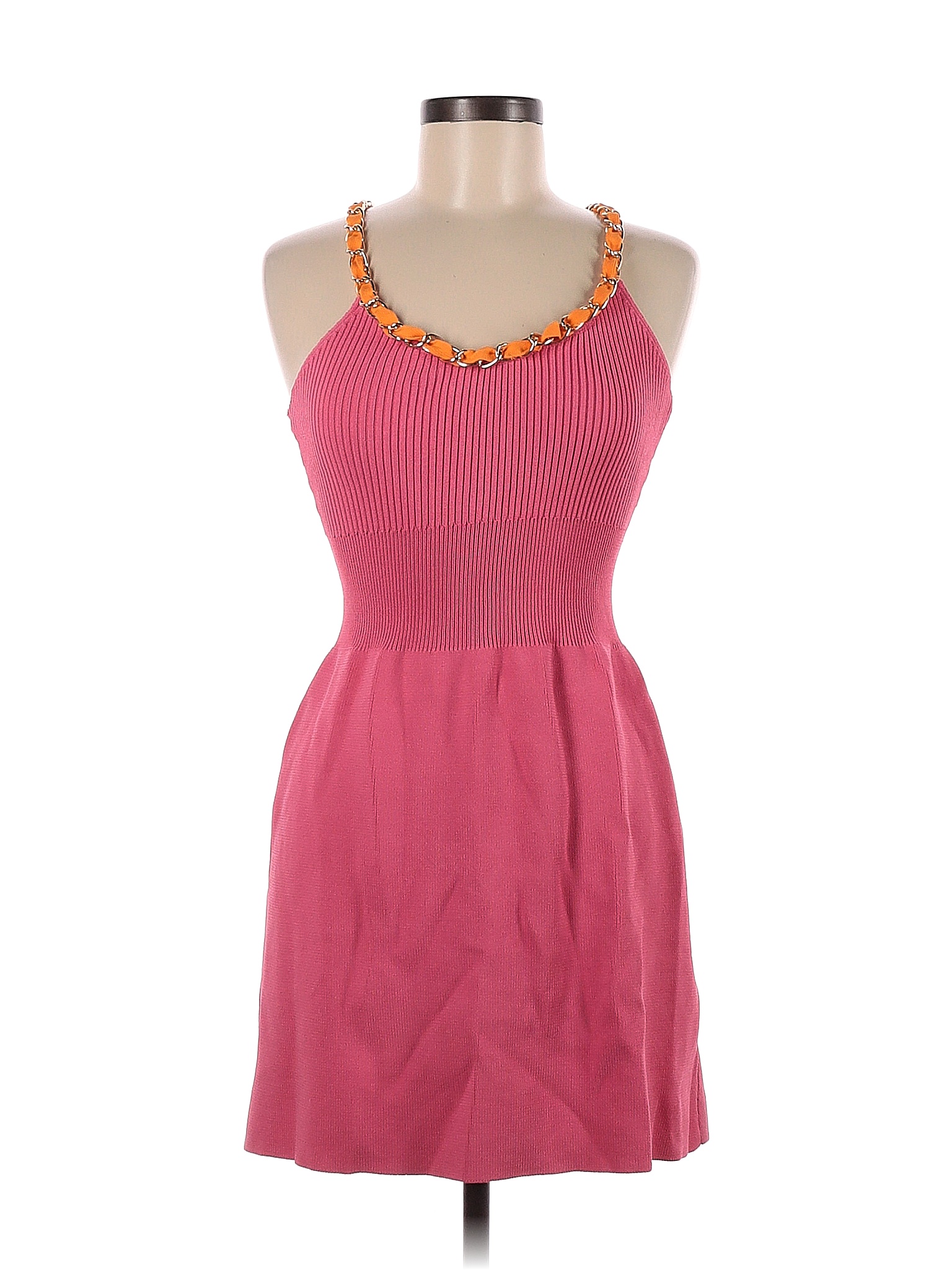 Zara Solid Pink Casual Dress Size M 51 Off Thredup