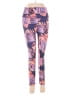 Nike Tropical Floral Motif Purple Active Pants Size M - photo 1
