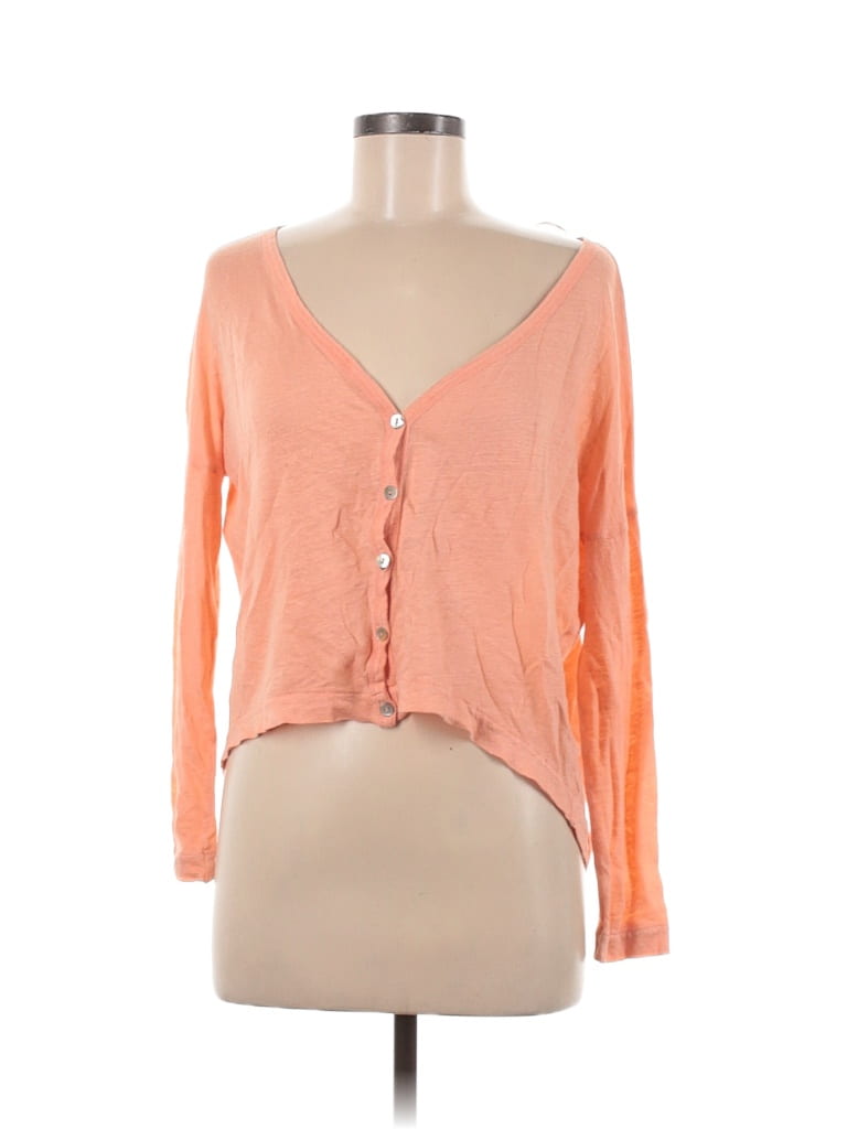 Zara Orange Cardigan Size M - photo 1