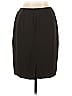 Linda Allard Ellen Tracy 100% Polyester Solid Tortoise Black Brown Casual Skirt Size 12 - photo 2