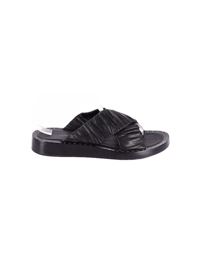 3.1 Phillip Lim 100% Leather Solid Black Sandals Size 40 (EU) - photo 1