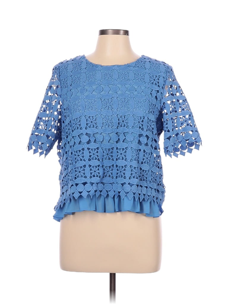 Chemise en denim bleu à manches longues avec strass | My Jewellery Chemise en denim bleu à manches longues avec strass | My Jewellery