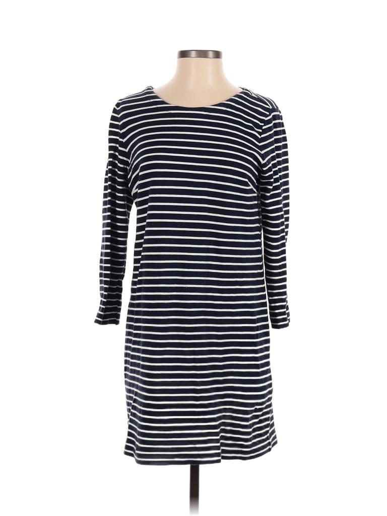 Pre-owned J.crew Factory Store Casual Dress In Blue