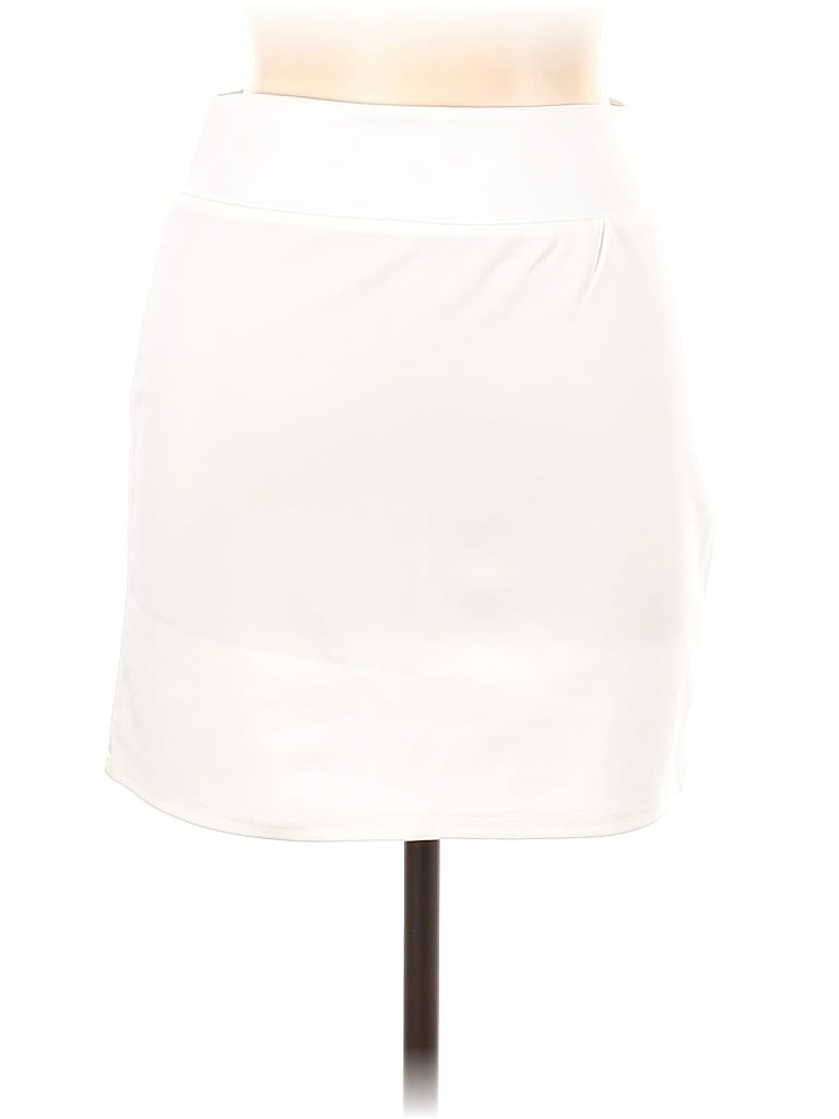 Pre-owned Unbranded Casual Skirt In White