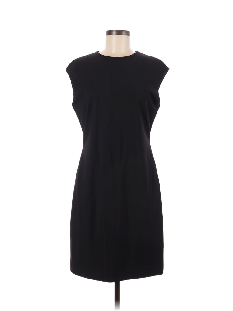 Theory Solid Black Cocktail Dress Size 8 85 Off Thredup