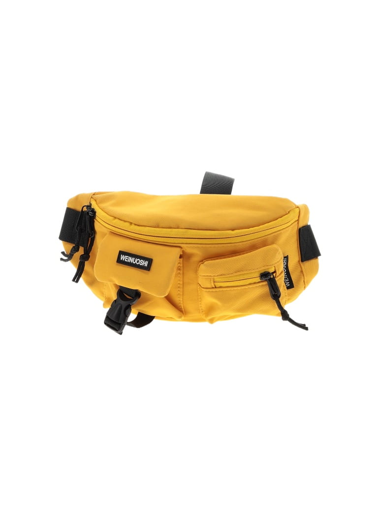 Assorted Brands Solid Yellow Belt Bag One Size 57 off thredUP