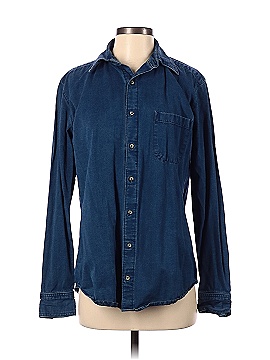 American Apparel Long Sleeve Button-Down Shirt (view 1)