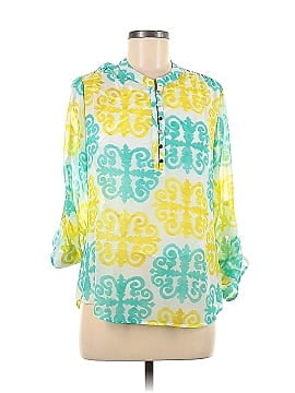 Banana Republic Milly Collection 3/4 Sleeve Blouse (view 1)