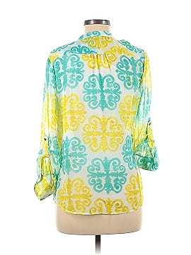 Banana Republic Milly Collection 3/4 Sleeve Blouse (view 2)