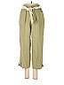 Tasha Polizzi for T.P. Saddleblanket & Co Solid Green Casual Pants Size S - photo 1