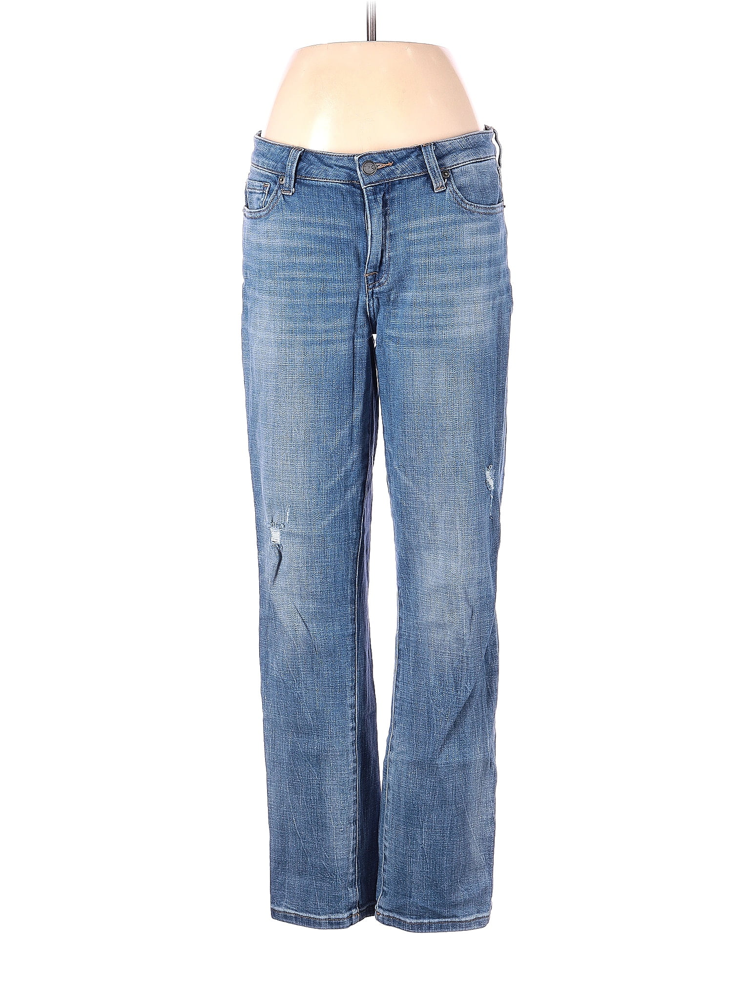 Cosmic Blue Love Solid Blue Jeans 29 Waist - 71% off | thredUP