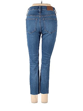 Madewell Petite 9" Mid-Rise Skinny Crop Jeans in Delmar Wash: Eco Edition (view 2)