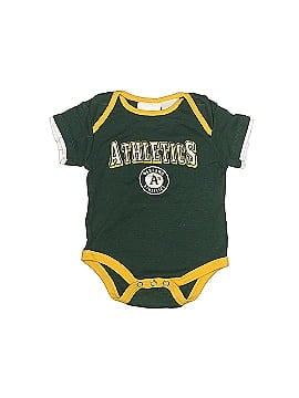 Genuine Merchandise by Team Athletics Short Sleeve Onesie (view 1)
