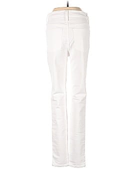 Madewell 10" High-Rise Skinny Jeans in Pure White (view 2)