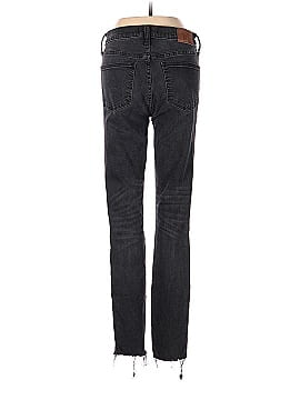 Madewell 9" Mid-Rise Skinny Jeans in Black Sea (view 2)