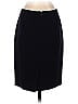 Kate Hill Solid Black Blue Casual Skirt Size 2 (Petite) - photo 2