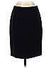 Kate Hill Solid Black Blue Casual Skirt Size 2 (Petite) - photo 1
