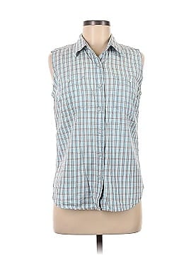 Authentic Sleeveless Button-Down Shirt (view 1)