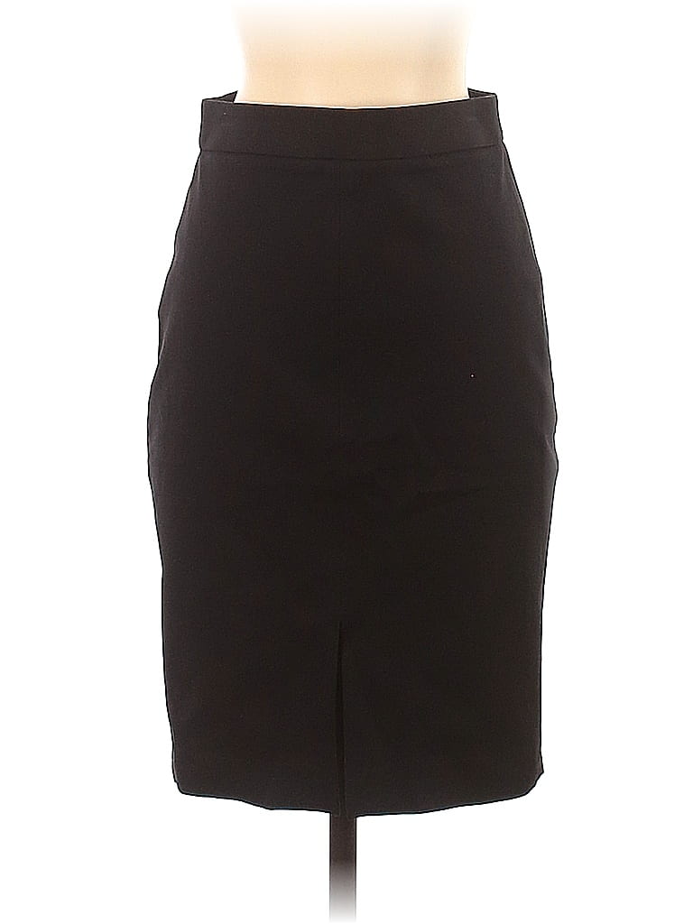 Banana Republic Solid Tortoise Brown Black Casual Skirt Size 00 (Petite) - photo 1