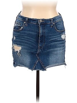 Aero Denim Skirt (view 1)