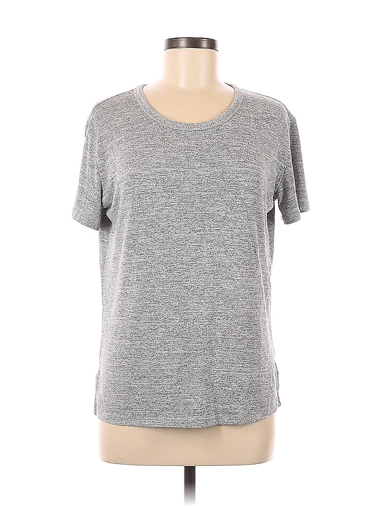 Wilfred Marled Tweed Gray Short Sleeve T-Shirt Size S - photo 1