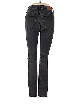 Madewell 9" Mid-Rise Skinny Jeans in Black Sea (view 2)