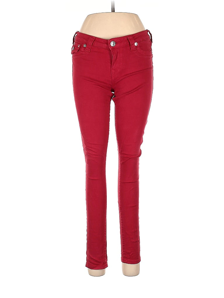 True Religion Solid Red Jeans 28 Waist - 79% off | thredUP