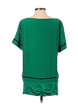 Rag & Bone Short Sleeve Silk Top (view 2)