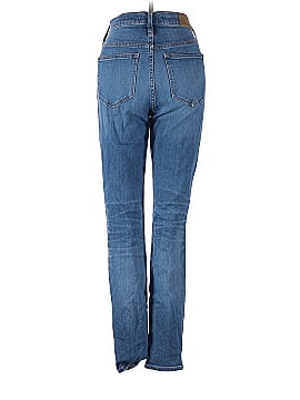 Madewell Tall 9" Mid-Rise Skinny Crop Jeans in Delmar Wash: Eco Edition (view 2)