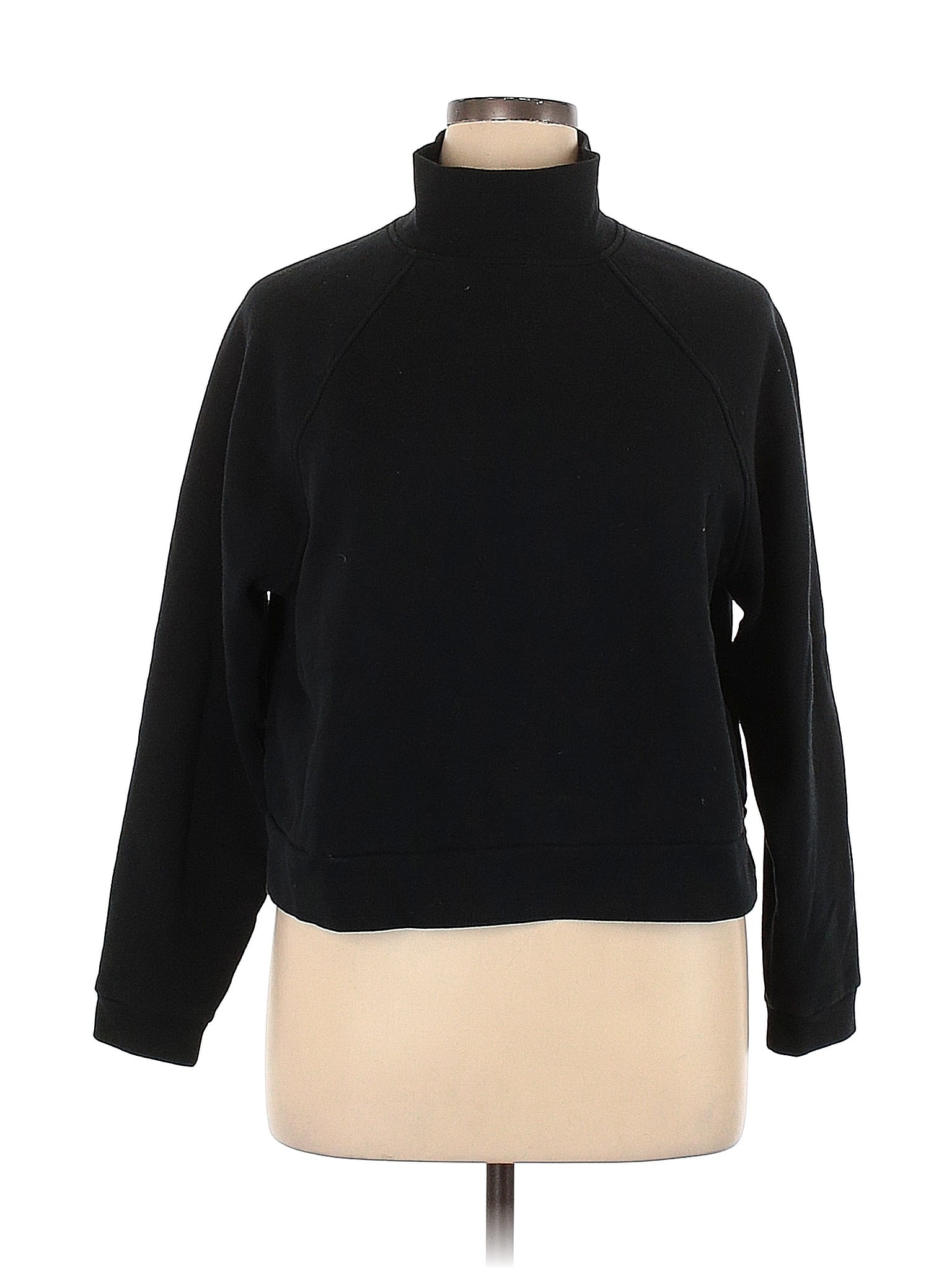 A New Day Color Block Solid Black Turtleneck Sweater Size XL - 68% off ...