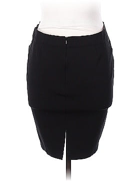 Ingrid + Isabel Black Ponte Maternity Pencil Skirt (view 2)