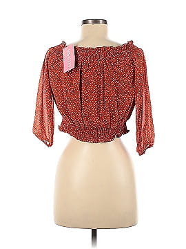 Faballey 3/4 Sleeve Blouse (view 2)