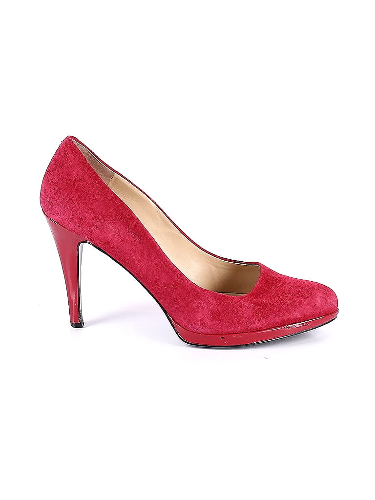 Nine West Red Pink Heels Size 10 - photo 1