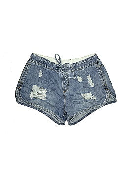 Umgee Full Size Polka Dot Lace Shorts Plus Size main image 0