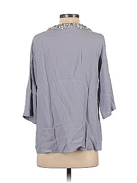 Skies Are Blue Short Sleeve Blouse (view 2)