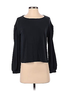 Madewell Sandwashed Gathered-Sleeve Top (view 1)