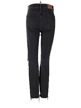 Madewell 9" High-Rise Skinny Jeans in Black Sea (view 2)