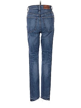 Madewell Curvy High-Rise Skinny Jeans: Drop Step-Hem Edition (view 2)
