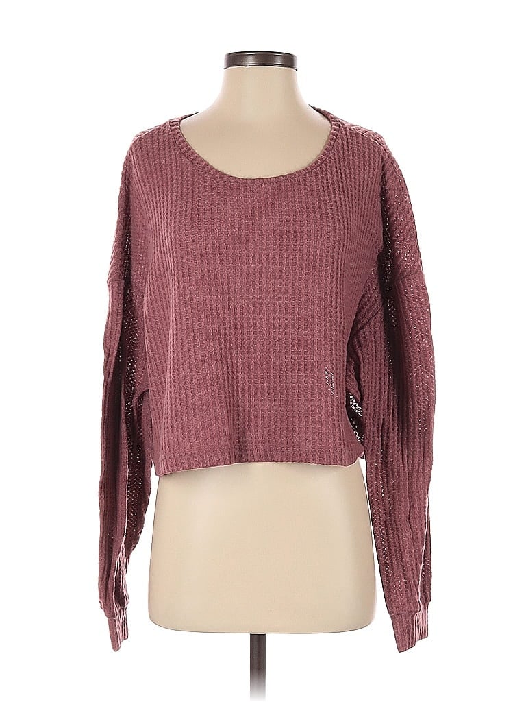 Shein Burgundy Pink Pullover Sweater Size 2 - XL - photo 1