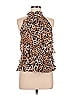 Rampage 100% Polyester Orange Sleeveless Blouse Size M - photo 1