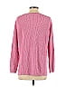 525 America 100% Cotton Color Block Solid Pink Pullover Sweater Size XS - photo 2