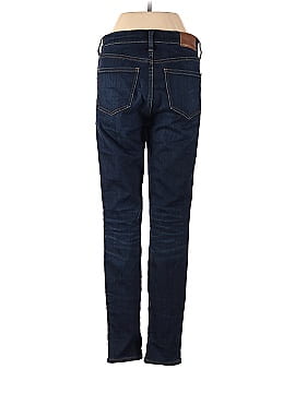 Madewell 9" Mid-Rise Skinny Jeans in Larkspur Wash: TENCEL&trade; Denim Edition (view 2)