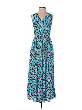 Love Moschino Blue Leopard Print Casual Dress (view 1)