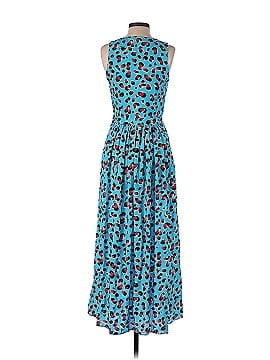 Love Moschino Blue Leopard Print Casual Dress (view 2)