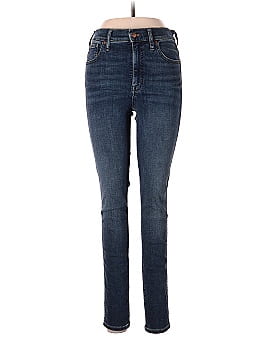 Madewell Tall 10" High-Rise Skinny Jeans in Cordell Wash: Heatrich Denim Edition (view 1)