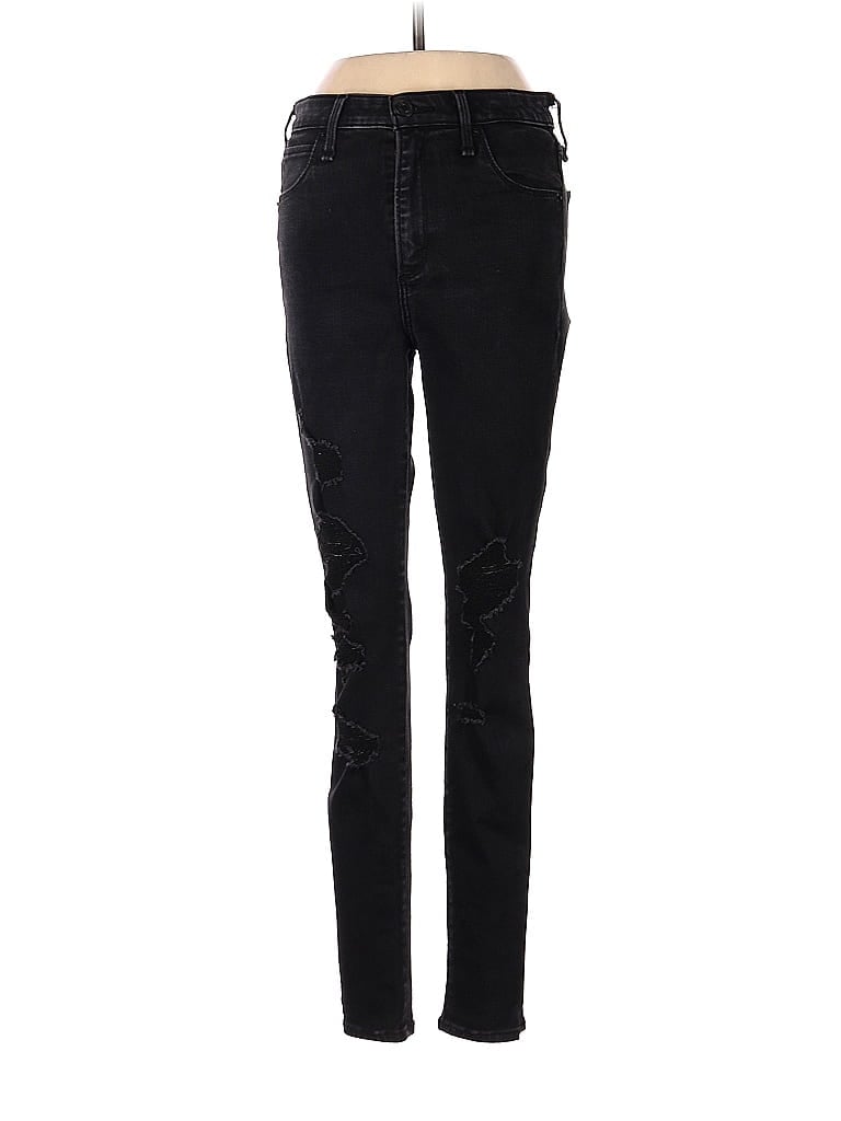 Pre-owned Abercrombie & Fitch Jeans In Black