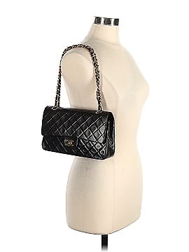 Louis Vuitton 100% Calf Leather Solid Black Ltd. Ed. Sofia Coppola Flore  Saumur One Size - 49% off