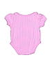 Little Wonders 100% Cotton Pink Short Sleeve Onesie Newborn - photo 2